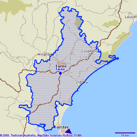 Taree Map